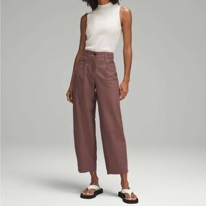 City Sleek Barrel Leg Trousers